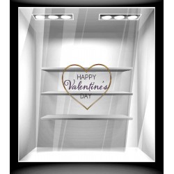 Αυτοκόλλητο βιτρίνας - Αγίος Βαλεντίνος 52